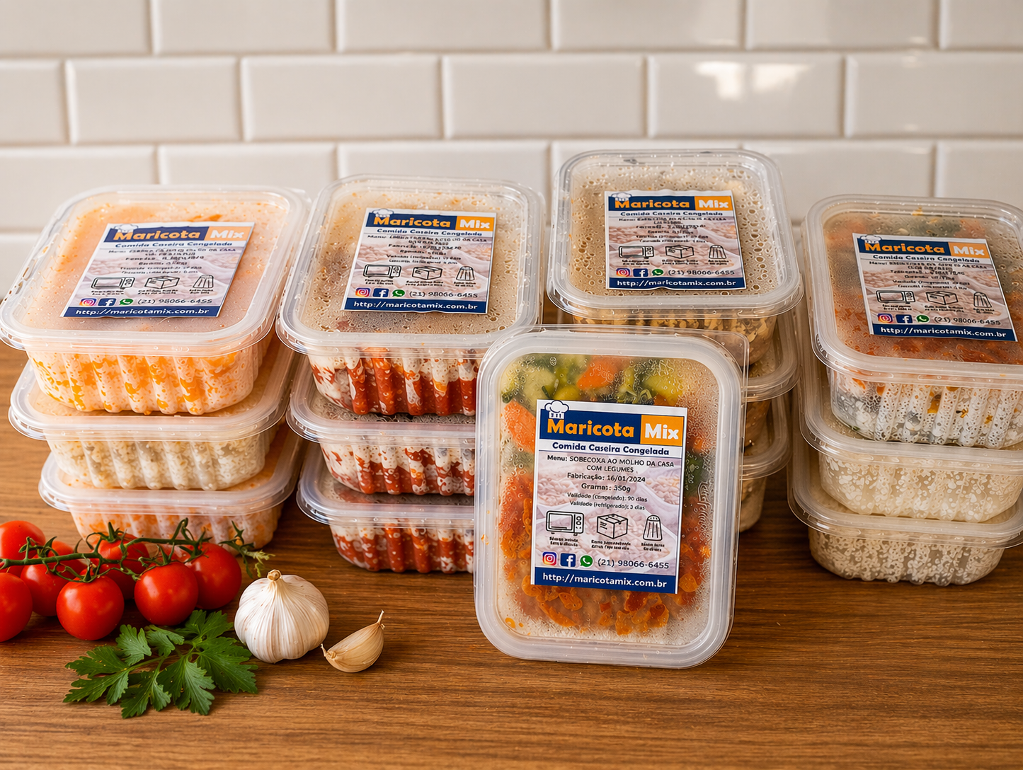 Combo de marmitas Maricota Mix